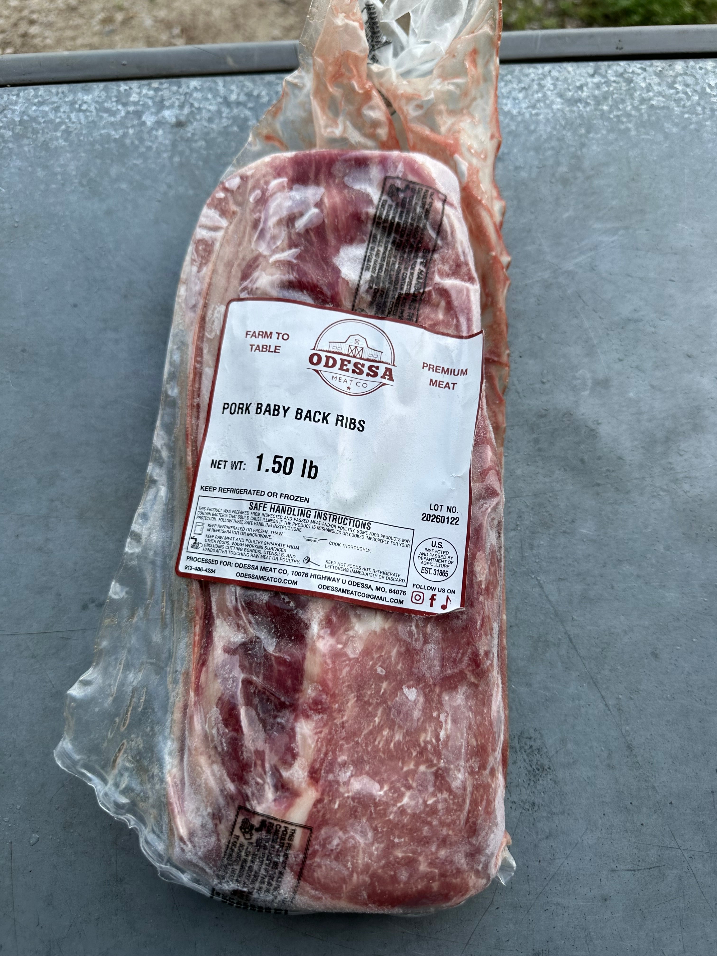 Baby Back Ribs