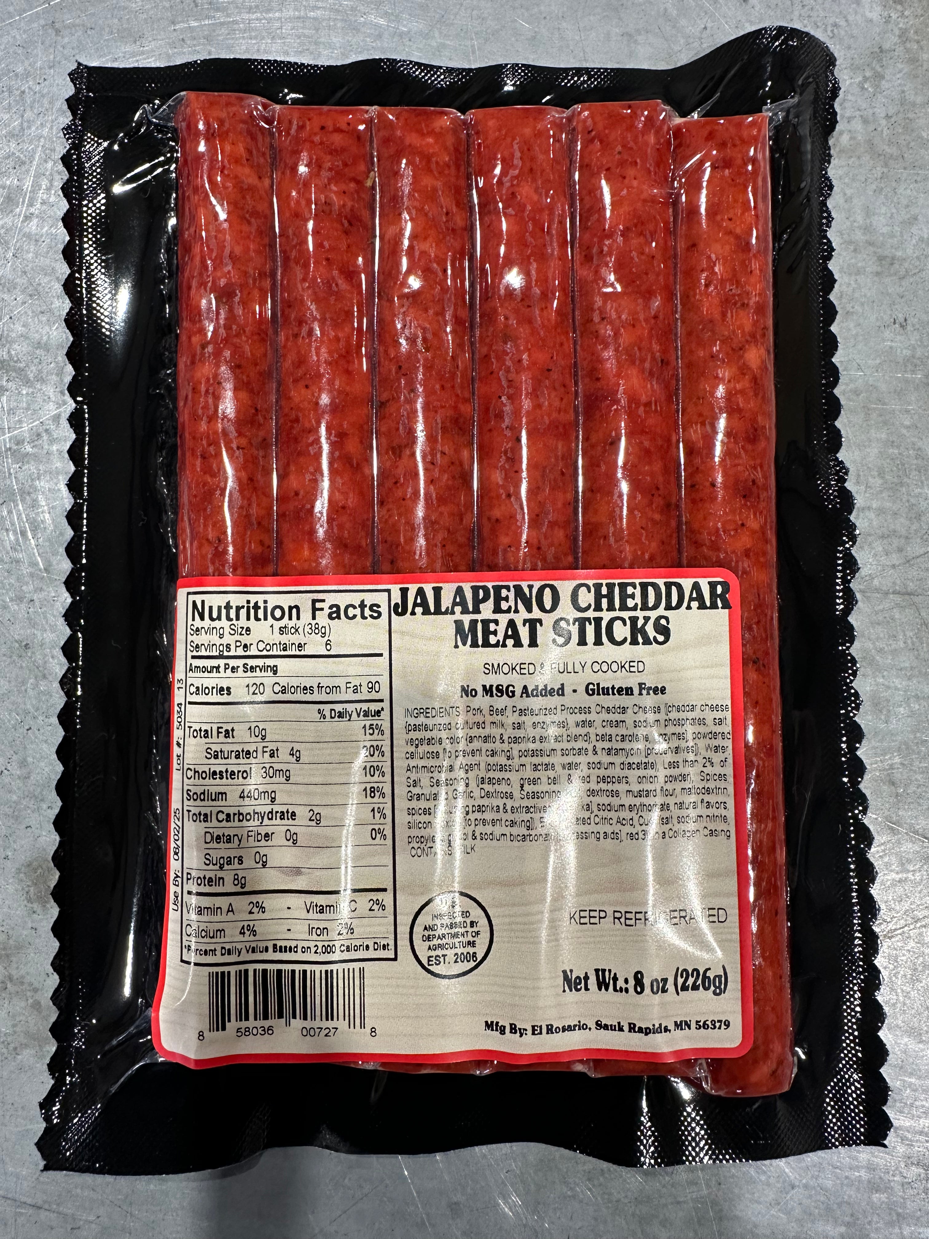 Meat Sticks - Jalapeño Cheddar