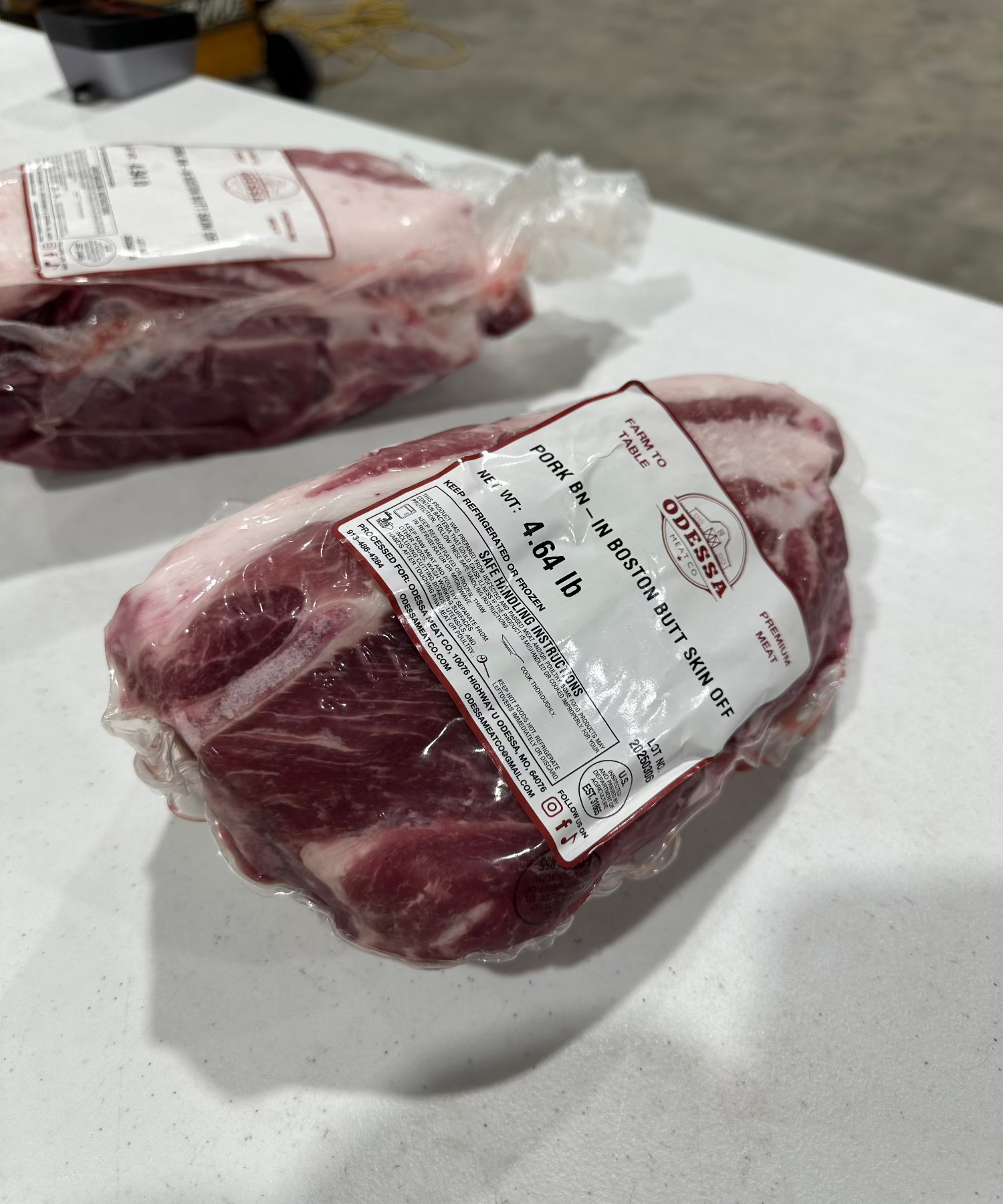 Boston Butt (Skin Off) - Half