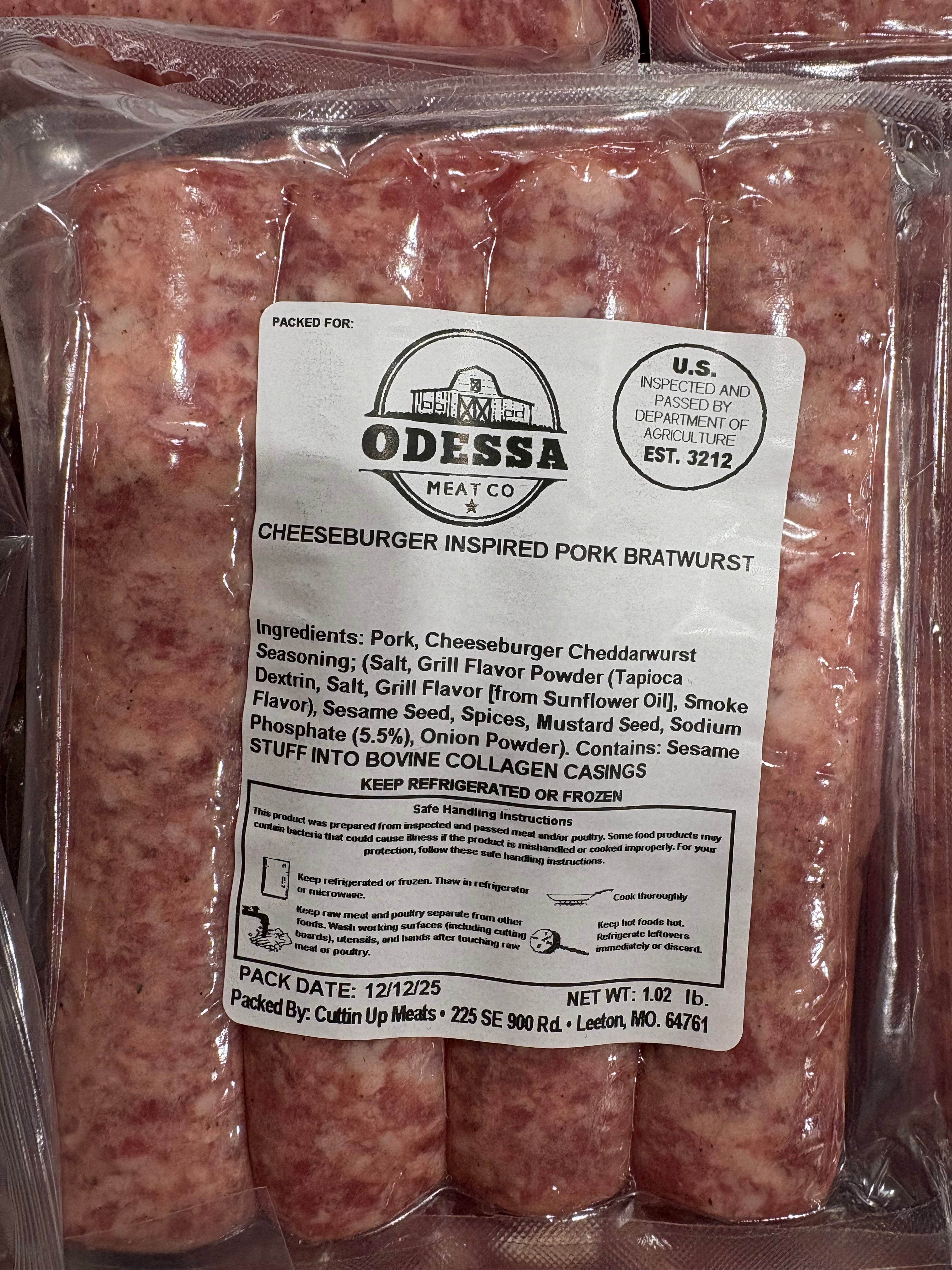 Brat - Cheeseburger Inspired