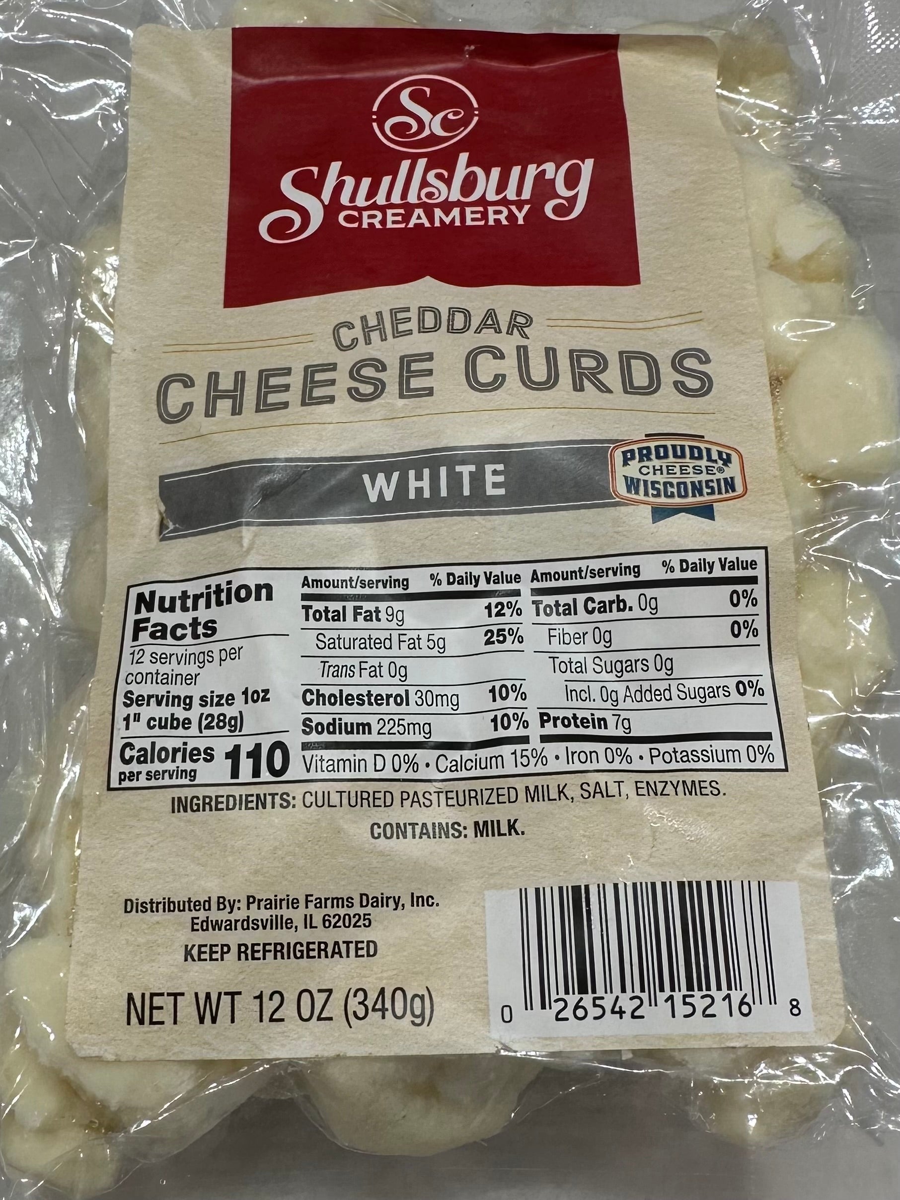 Cheese Curd - White