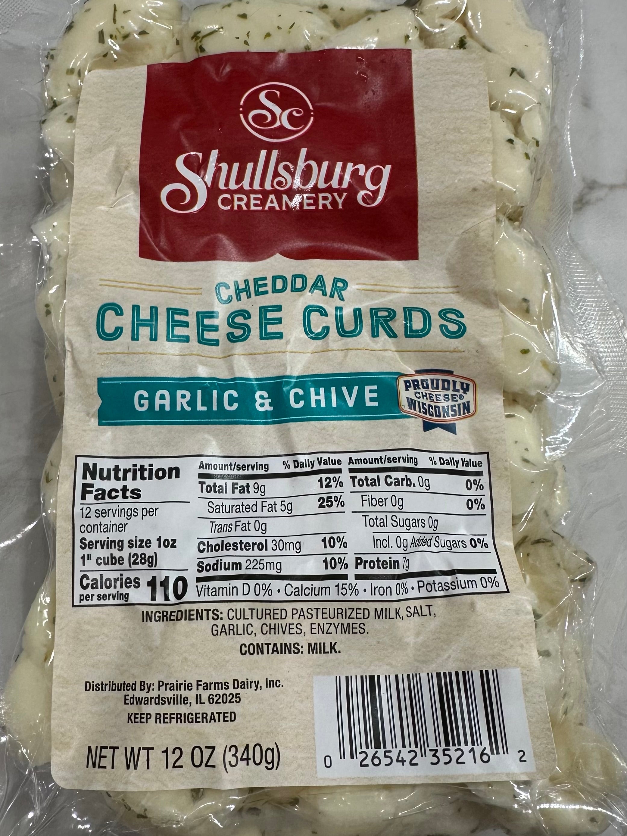 Cheese Curd - Garlic Chive