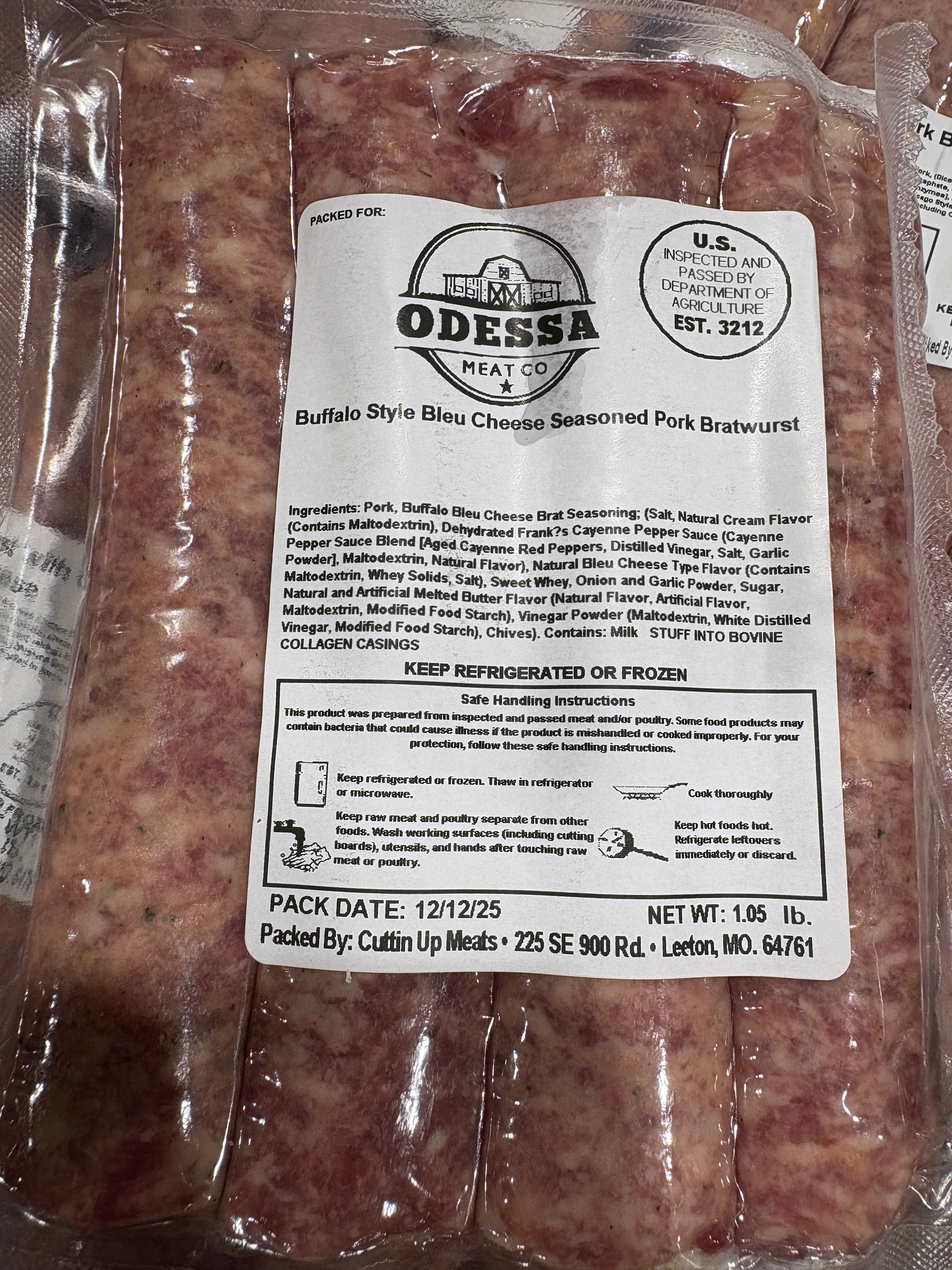 Brat - Buffalo Bleu Cheese