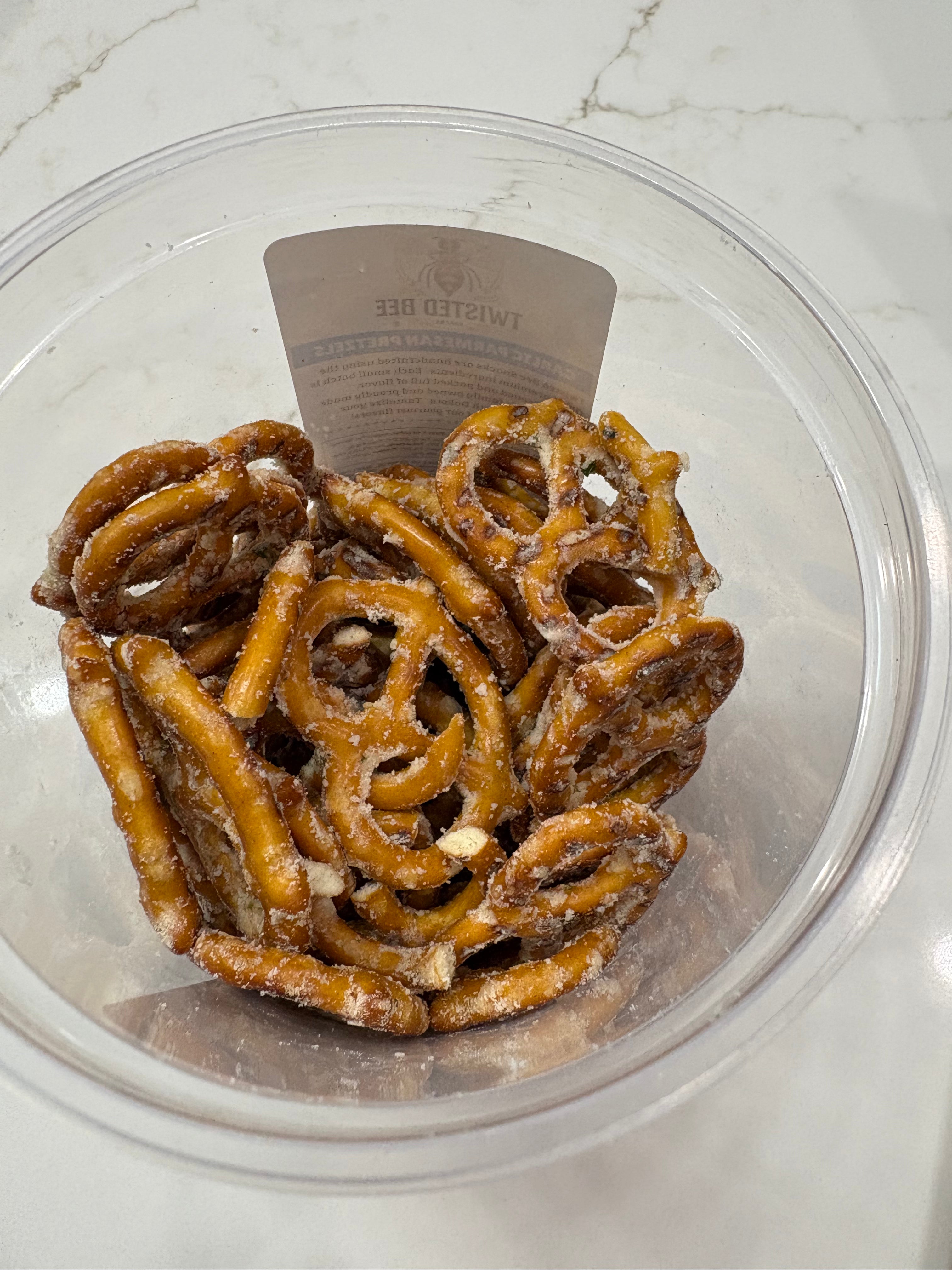 Garlic Parmesan Pretzels