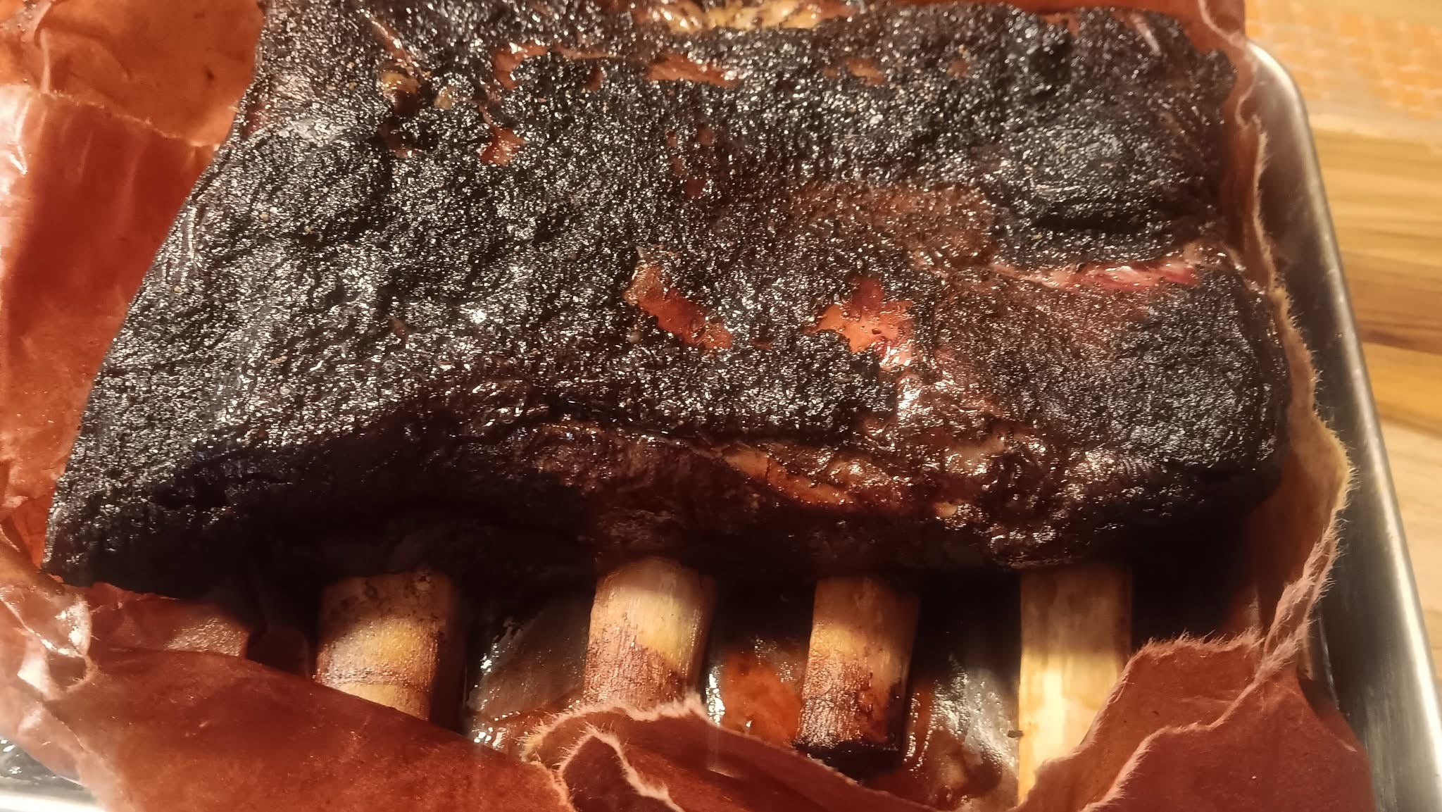 Fully Cooked Smoked Beef Plate Ribs